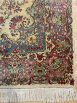 VINTAGE 5ft. x 8ft. FLORAL KERMAN - David Tiftickjian & Sons
