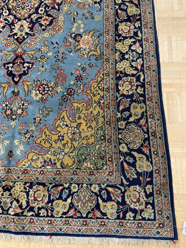 VINTAGE 5ft. x 8ft. TRADITIONAL ISFAHAN - David Tiftickjian & Sons