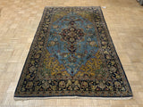 VINTAGE 5ft. x 8ft. TRADITIONAL ISFAHAN - David Tiftickjian & Sons