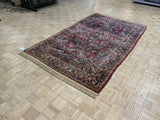 VINTAGE 5ft. x 8ft. TRADITIONAL SAROUK - David Tiftickjian & Sons