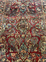 VINTAGE 5ft. x 8ft. TRADITIONAL SAROUK - David Tiftickjian & Sons