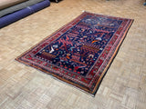 VINTAGE 5ft. x 9ft. TRANSITIONAL HAMADAN - David Tiftickjian & Sons