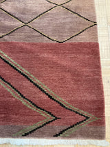 VINTAGE 6ft. x 7ft. MODERN GABBEH - David Tiftickjian & Sons