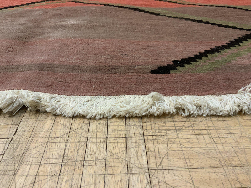 VINTAGE 6ft. x 7ft. MODERN GABBEH - David Tiftickjian & Sons