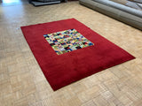 VINTAGE 6ft. x 8ft. MODERN GABBEH - David Tiftickjian & Sons