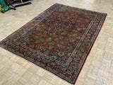 VINTAGE 6ft. x 8ft. TRADITIONAL BIDJAR - David Tiftickjian & Sons