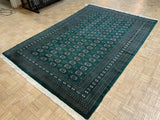 VINTAGE 6ft. x 9ft. GEOMETRIC BOKARA - David Tiftickjian & Sons