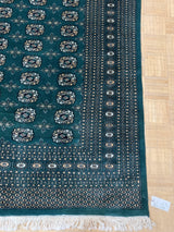 VINTAGE 6ft. x 9ft. GEOMETRIC BOKARA - David Tiftickjian & Sons