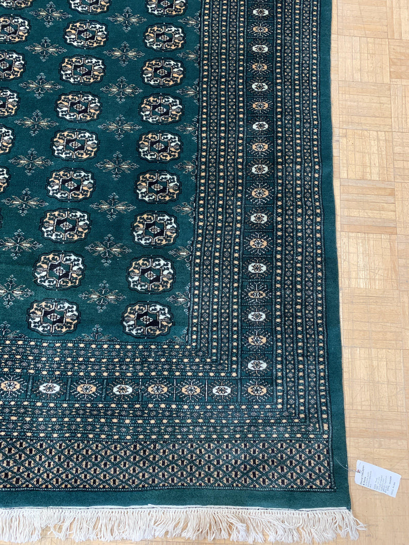 VINTAGE 6ft. x 9ft. GEOMETRIC BOKARA - David Tiftickjian & Sons