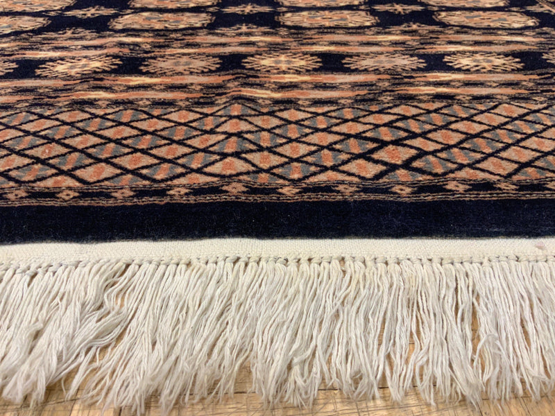 VINTAGE 6ft. x 9ft. GEOMETRIC BOKARA - David Tiftickjian & Sons