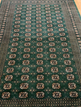 VINTAGE 6ft. x 9ft. GEOMETRIC BOKARA - David Tiftickjian & Sons