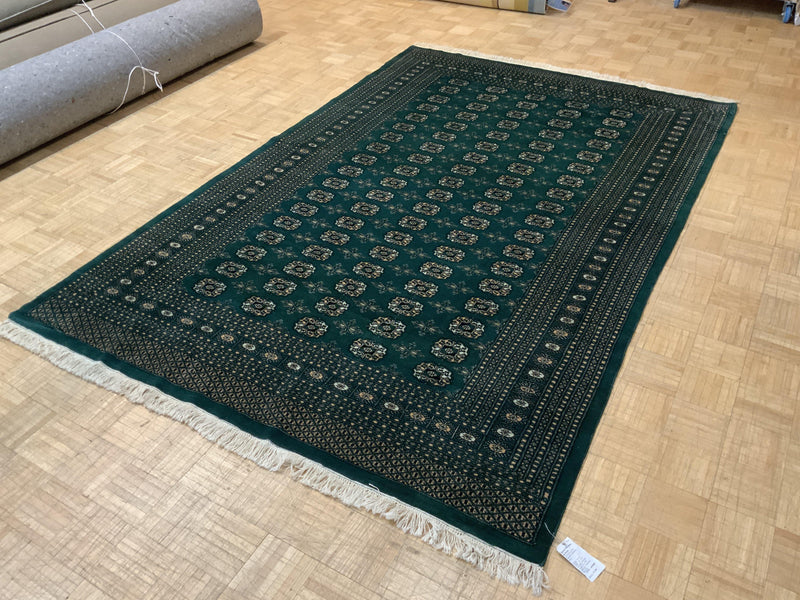 VINTAGE 6ft. x 9ft. GEOMETRIC BOKARA - David Tiftickjian & Sons