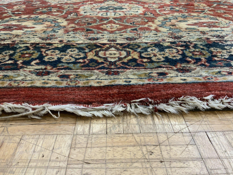 VINTAGE 6ft. x 9ft. TRADITIONAL KASHAN - David Tiftickjian & Sons