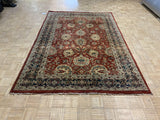 VINTAGE 6ft. x 9ft. TRADITIONAL KASHAN - David Tiftickjian & Sons