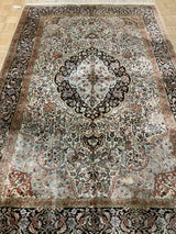 VINTAGE 6ft. x 9ft. TRADITIONAL TABRIZ - David Tiftickjian & Sons