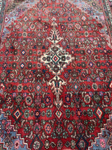 VINTAGE 7ft. x 10ft. TRADITIONAL HAMADAN - David Tiftickjian & Sons