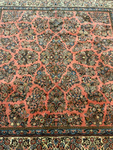 VINTAGE 7ft. x 7ft. TRADITIONAL SAROUK - David Tiftickjian & Sons