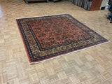 VINTAGE 7ft. x 7ft. TRADITIONAL SAROUK - David Tiftickjian & Sons
