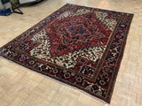 VINTAGE 7ft. x 9ft. GEOMETRIC HERIZ - David Tiftickjian & Sons
