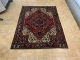 VINTAGE 7ft. x 9ft. GEOMETRIC HERIZ - David Tiftickjian & Sons