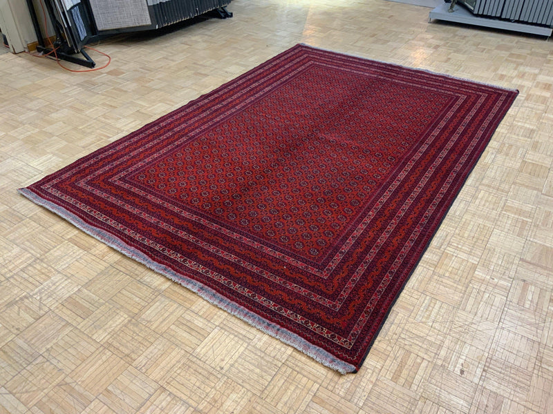 VINTAGE 7ft. x 9ft. TRANSITIONAL  BALOUCH - David Tiftickjian & Sons