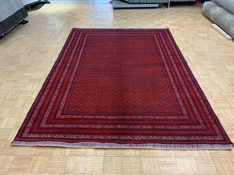VINTAGE 7ft. x 9ft. TRANSITIONAL  BALOUCH - David Tiftickjian & Sons