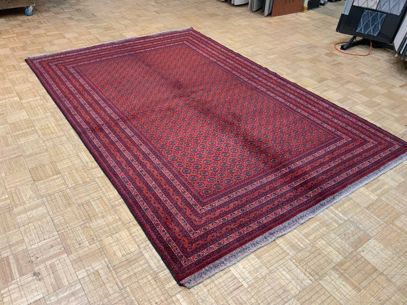 VINTAGE 7ft. x 9ft. TRANSITIONAL  BALOUCH - David Tiftickjian & Sons