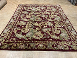 VINTAGE 8ft. x 10ft. FLORAL AUBUSSON - David Tiftickjian & Sons