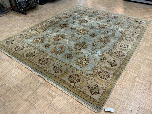 VINTAGE 8ft. x 10ft. TRADITIONAL AGRA - David Tiftickjian & Sons