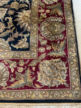 VINTAGE 8ft. x 10ft. TRADITIONAL AGRA - David Tiftickjian & Sons
