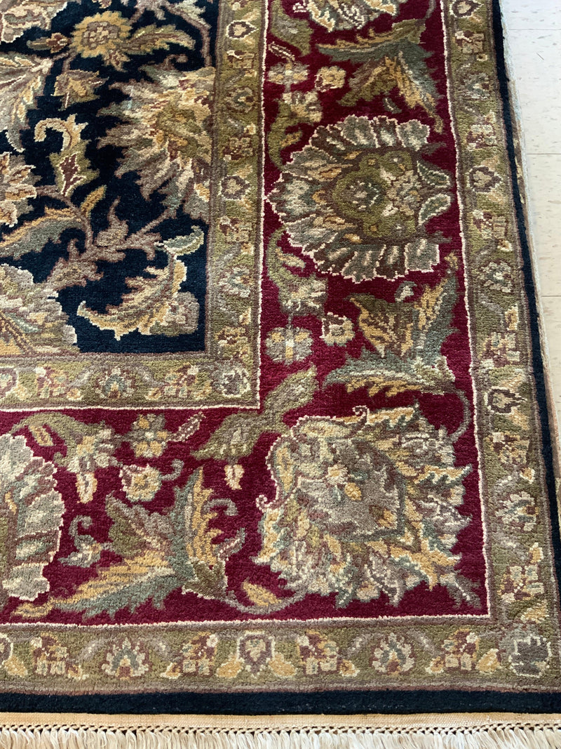 VINTAGE 8ft. x 10ft. TRADITIONAL AGRA - David Tiftickjian & Sons