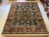 VINTAGE 8ft. x 10ft. TRADITIONAL AGRA - David Tiftickjian & Sons