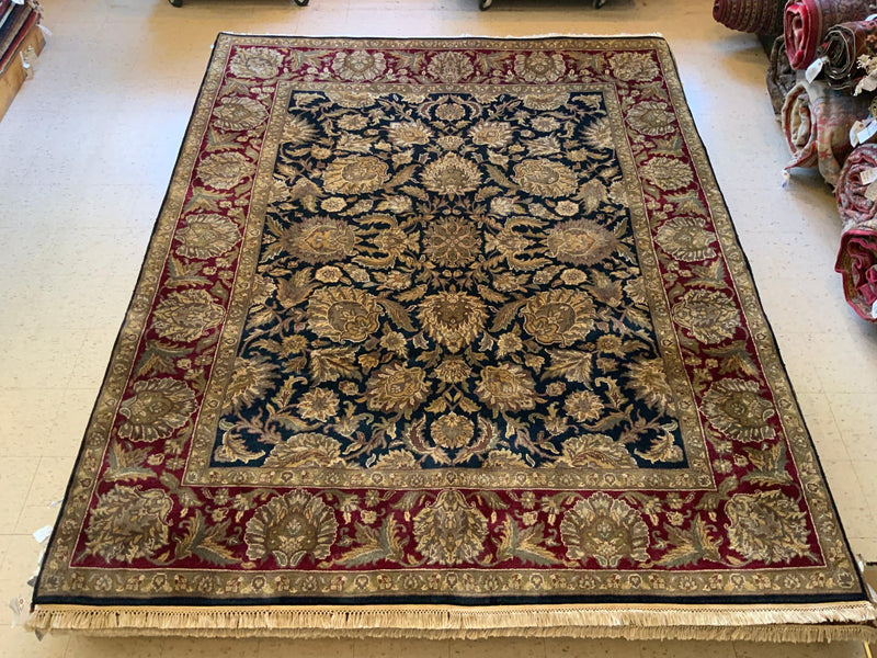 VINTAGE 8ft. x 10ft. TRADITIONAL AGRA - David Tiftickjian & Sons
