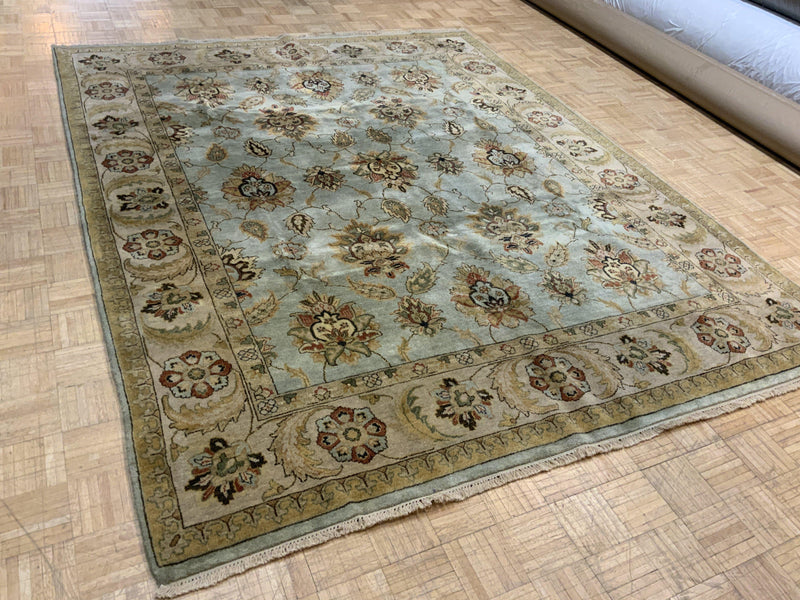 VINTAGE 8ft. x 10ft. TRADITIONAL AGRA - David Tiftickjian & Sons