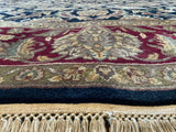 VINTAGE 8ft. x 10ft. TRADITIONAL AGRA - David Tiftickjian & Sons