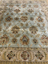 VINTAGE 8ft. x 10ft. TRADITIONAL AGRA - David Tiftickjian & Sons