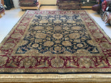 VINTAGE 8ft. x 10ft. TRADITIONAL AGRA - David Tiftickjian & Sons