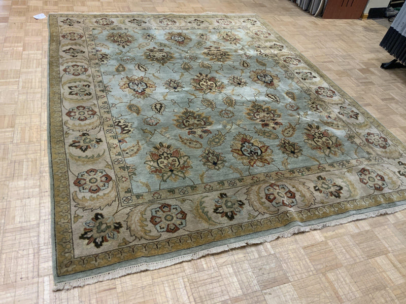 VINTAGE 8ft. x 10ft. TRADITIONAL AGRA - David Tiftickjian & Sons