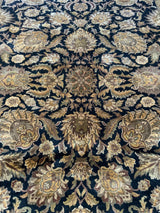 VINTAGE 8ft. x 10ft. TRADITIONAL AGRA - David Tiftickjian & Sons