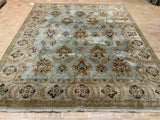 VINTAGE 8ft. x 10ft. TRADITIONAL AGRA - David Tiftickjian & Sons