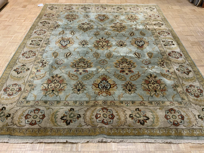 VINTAGE 8ft. x 10ft. TRADITIONAL AGRA - David Tiftickjian & Sons