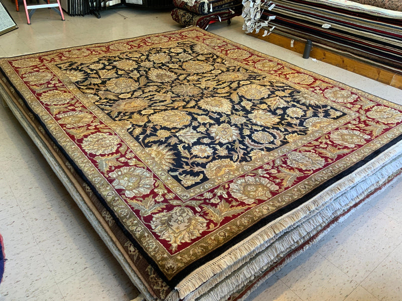 VINTAGE 8ft. x 10ft. TRADITIONAL AGRA - David Tiftickjian & Sons