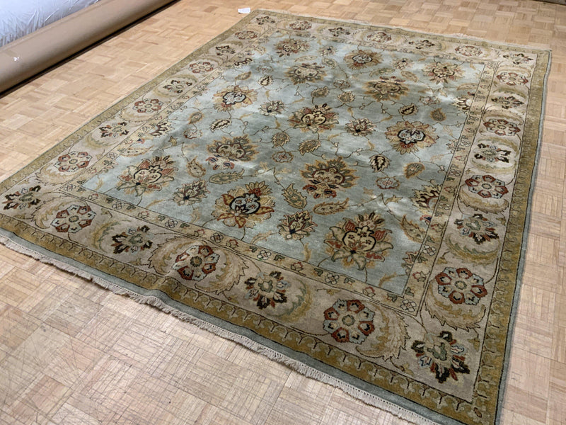 VINTAGE 8ft. x 10ft. TRADITIONAL AGRA - David Tiftickjian & Sons