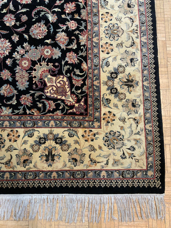 VINTAGE 8ft. x 10ft. TRADITIONAL KASHAN - David Tiftickjian & Sons