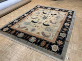 VINTAGE 8ft. x 10ft. TRANSITIONAL  TIBETAN - David Tiftickjian & Sons