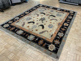 VINTAGE 8ft. x 10ft. TRANSITIONAL  TIBETAN - David Tiftickjian & Sons
