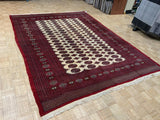 VINTAGE 8ft. x 11ft. GEOMETRIC BOKARA - David Tiftickjian & Sons