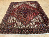 VINTAGE 8ft. x 11ft. GEOMETRIC HERIZ - David Tiftickjian & Sons