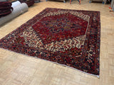 VINTAGE 8ft. x 11ft. GEOMETRIC HERIZ - David Tiftickjian & Sons
