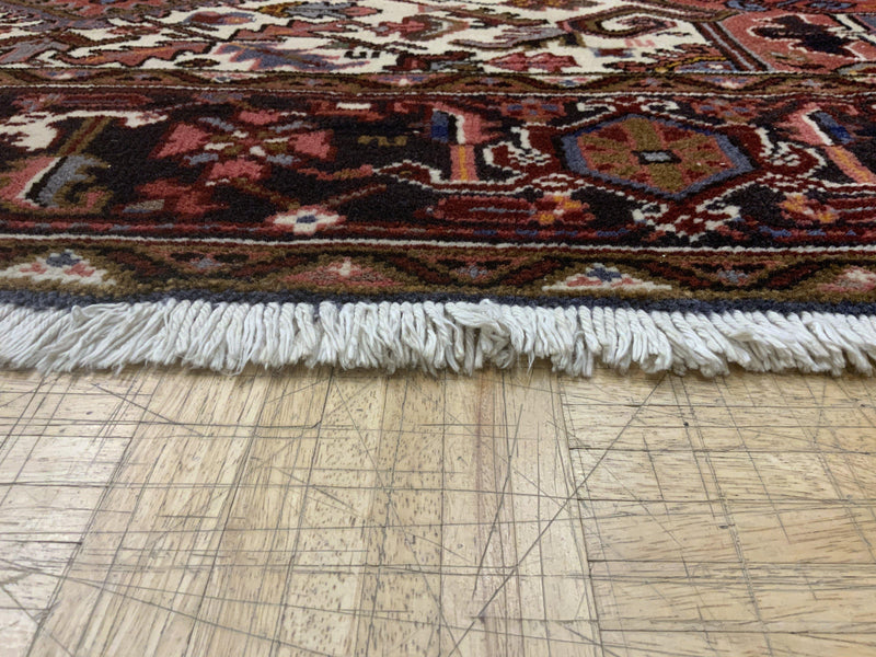VINTAGE 8ft. x 11ft. GEOMETRIC HERIZ - David Tiftickjian & Sons